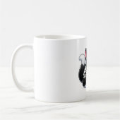 白黒猫 コーヒーマグカップ (左)