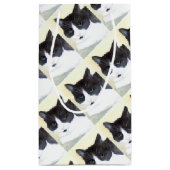 白黒猫 スモールペーパーバッグ (裏面)