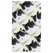 白黒猫 スモールペーパーバッグ (正面)