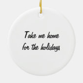 白黒猫 セラミックオーナメント (裏面)