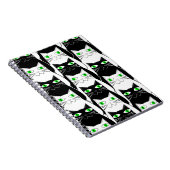 白黒猫 ノートブック (右側)