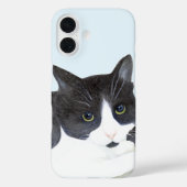 白黒猫 Case-Mate iPhoneケース (裏面)