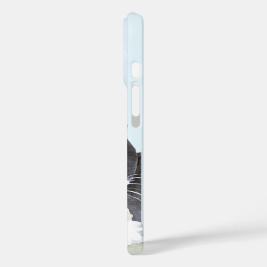 白黒猫 Case-Mate iPhoneケース (裏面 / 左)