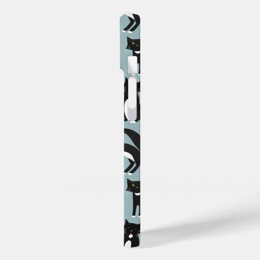 白黒猫 Case-Mate iPhoneケース (裏面 / 左)