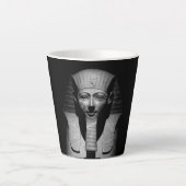 白黒王 カフェラテマグ (正面)