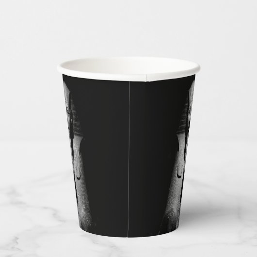 白黒王 紙コップ (右)