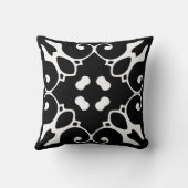 白黒瓦スペインの枕 クッション (裏面)