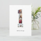 白黒番1フォトコラージュ カード (スタンド正面)