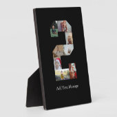 白黒番2フォトコラージュ フォトプラーク (側面)