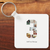 白黒番3号写真丁合 キーホルダー (正面)