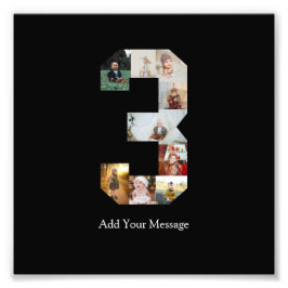 白黒番3号写真丁合 フォトプリント           