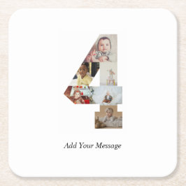 白黒番4写真集 スクエアペーパーコースター