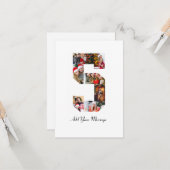 白黒番5号写真丁合 カード (正面/裏面インサイチュ)