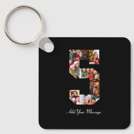 白黒番5号写真丁合 キーホルダー