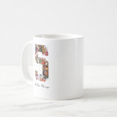 白黒番5号写真丁合 コーヒーマグカップ (正面左)