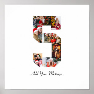 白黒番5号写真丁合 ポスター