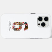 白黒番6号写真コラージュ Case-Mate iPhoneケース (裏面 (横))