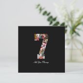 白黒番7号写真コラージュ シーズンカード (スタンド正面)