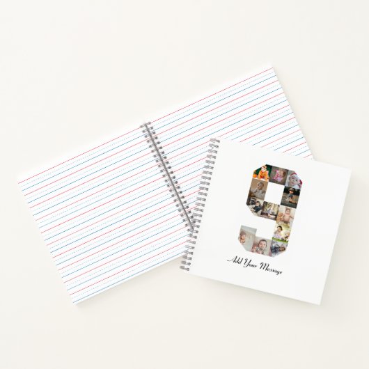 白黒番9号写真部局 ノートブック (内部)