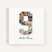 白黒番9号写真部局 ノートブック (正面)