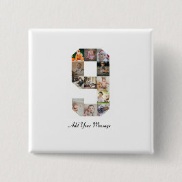 白黒番9号写真部局 缶バッジ