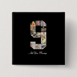 白黒番9号写真部局 缶バッジ