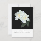 白黒登山バラ 出欠カード (裏面)