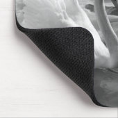 白黒白鳥のマウスパッド マウスパッド (コーナー)