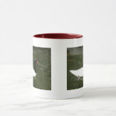 白黒白鳥 マグカップ (中央)