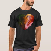 白黒白鳥 Tシャツ (正面)