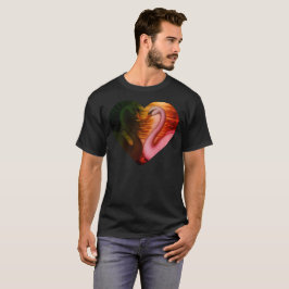 白黒白鳥 Tシャツ