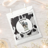 白黒白 フェイバーバッグ (クリップ留めされた状態)