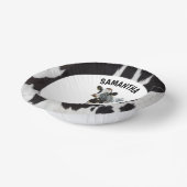 白黒白 ペーパーボウル (傾斜あり)