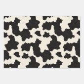 白黒白 ラッピングペーパーシート (正面)