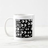 白黒目 コーヒーマグカップ (左)