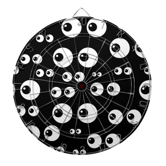 白黒目 ダーツボード (正面)