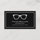 白黒眼科眼科医 名刺 (正面)