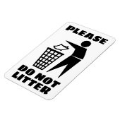 白黒砂を落とさないでくカスタマイズれ マグネット (左側)