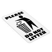 白黒砂を落とさないでくカスタマイズれ マグネット (右側)