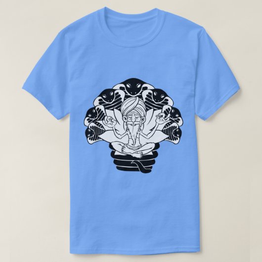 白黒禅 Tシャツ (デザイン正面)