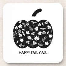 白黒秋デコ飾ーパンプキン