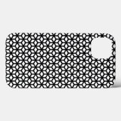 白黒立方体パターン Case-Mate iPhoneケース (裏面 (横))