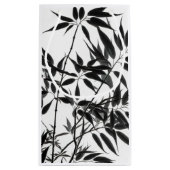 白黒竹 スモールペーパーバッグ (裏面)