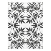 白黒竹 テーブルクロス (正面)