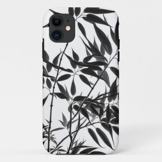 白黒竹 Case-Mate iPhoneケース (裏面)