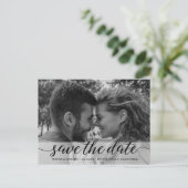 白黒管理の写真保存日 ポストカード (スタンド正面)