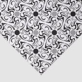 白黒米粒模様 薄葉紙 (詳細)