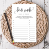 白黒紙ゲームカードのコスト チラシ