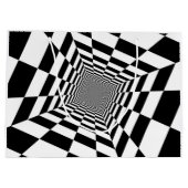 白黒紙抱き枕 ラージペーパーバッグ (裏面)