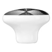 白黒素晴らしセラミックのノブ/プルの外観 セラミックノブ (側面)